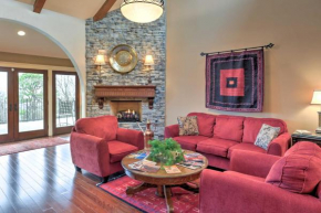 Rustic Fayetteville Townhome with Fireplace and 3 Decks